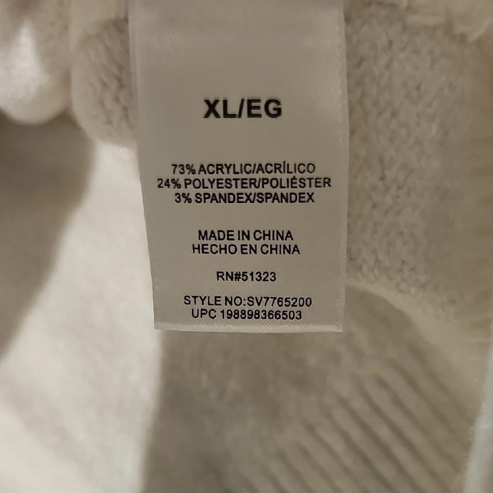 Vince Camuto Cream Sweater with Red Truck Design